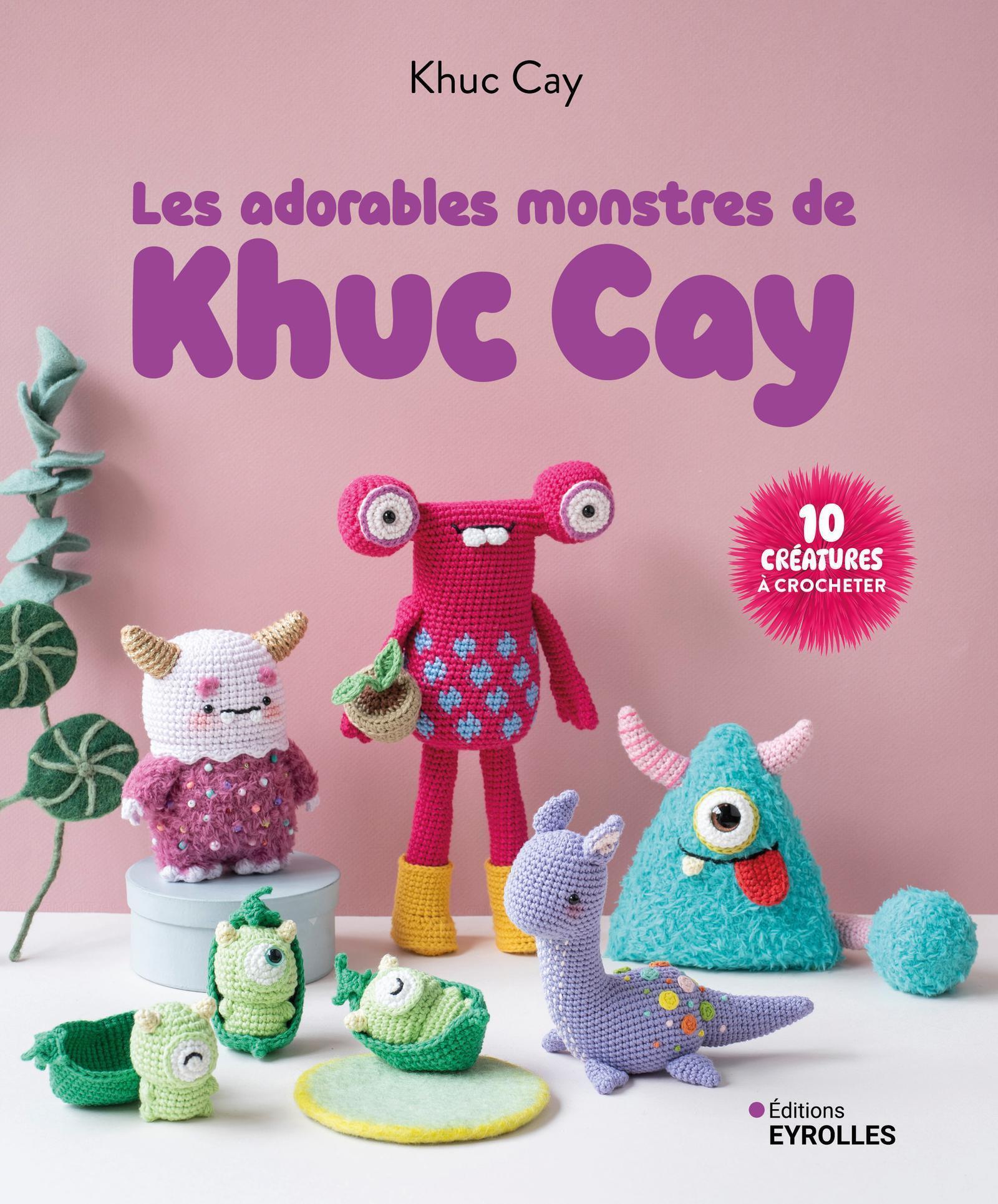Visuel de <a href="https://www.editions-eyrolles.com/livre/les-adorables-monstres-de-khuc-cay" target="_blank">Les adorables monstres de Khuc Cay</a> de <a href="https://www.editions-eyrolles.com/auteurs/khuc-cay" target="_blank">Khuc Cay</a>